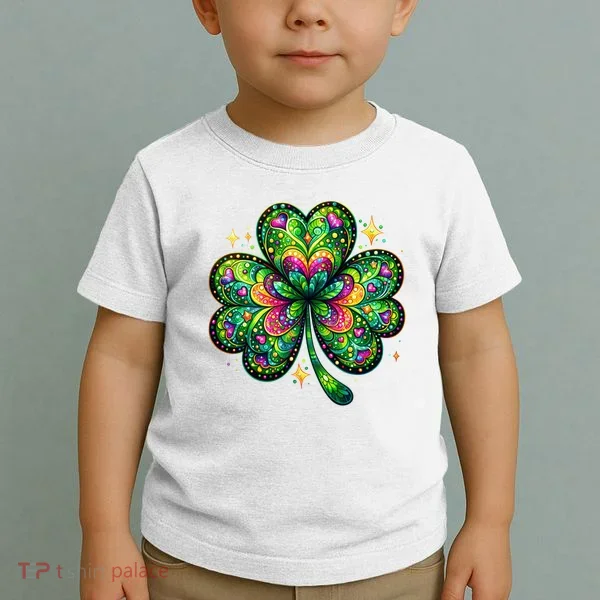 St Patricks Day Shamrock Irish Clover Toddler T-Shirt