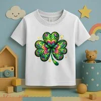 St Patricks Day Shamrock Irish Clover Toddler T-Shirt thumb 3