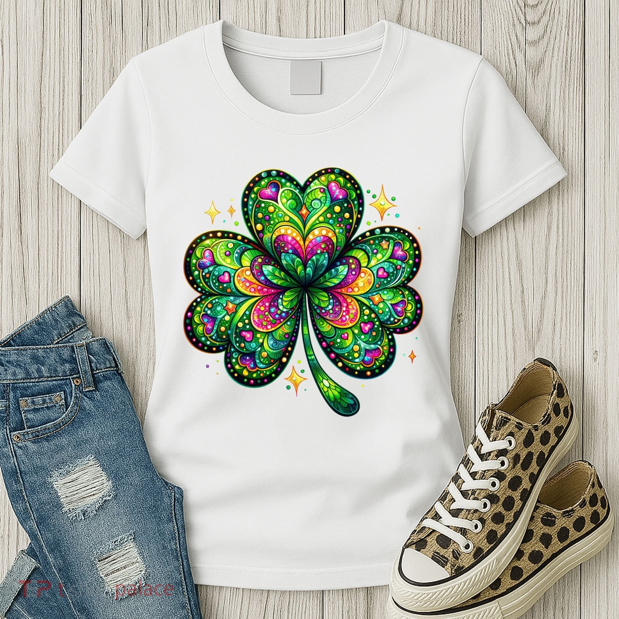 St Patricks Day Shamrock Irish Clover Women's T-Shirt