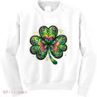 St Patricks Day Shamrock Irish Clover Kids Sweatshirt thumb 0