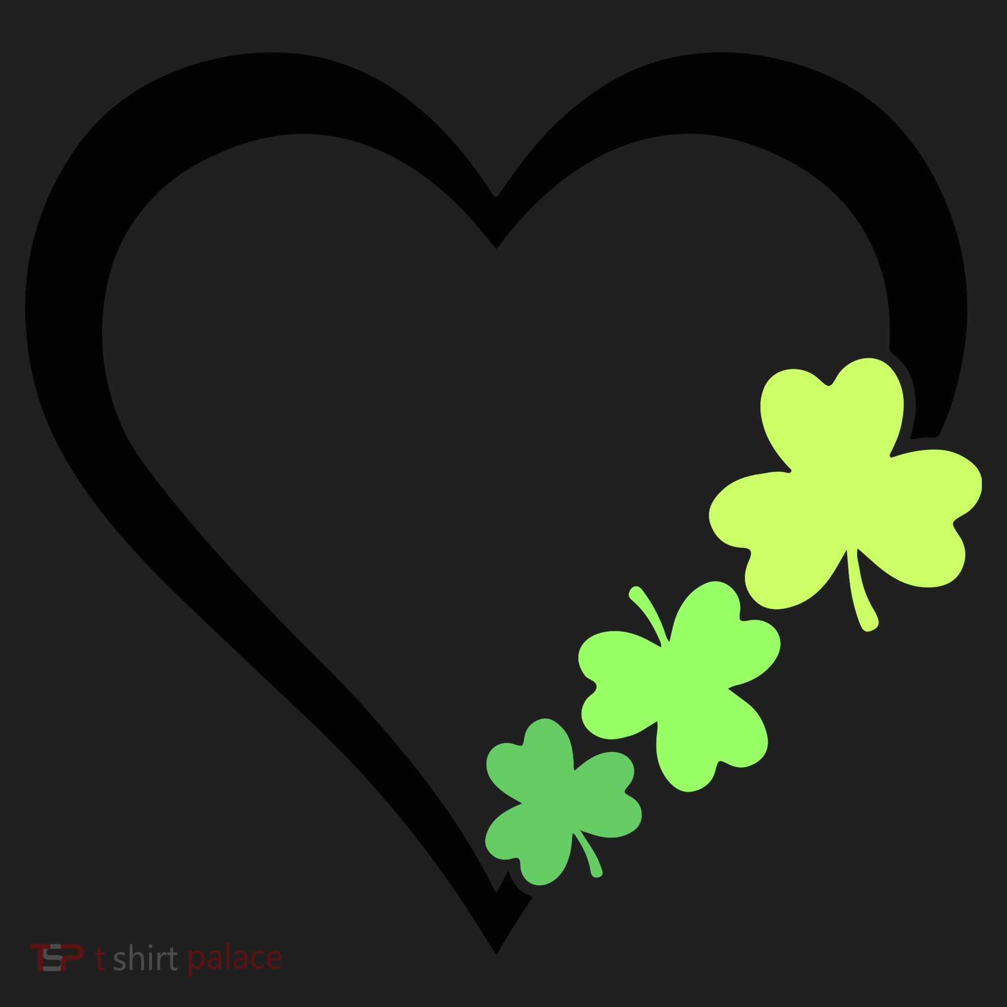 St Patricks Day, Funny St Patricks Day, St Patricks Day Heart Clover Women's Sweatshirt