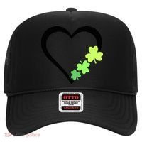 St Patricks Day, Funny St Patricks Day, St Patricks Day Heart Clover Hat thumb 0