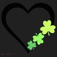 St Patricks Day, Funny St Patricks Day, St Patricks Day Heart Clover Hat thumb 2