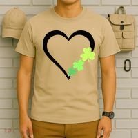 St Patricks Day, Funny St Patricks Day, St Patricks Day Heart Clover T-Shirt thumb 6