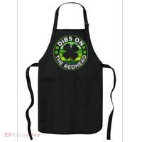 St Patricks Day Funny Irish Dibs On The Redhead Apron thumb 0