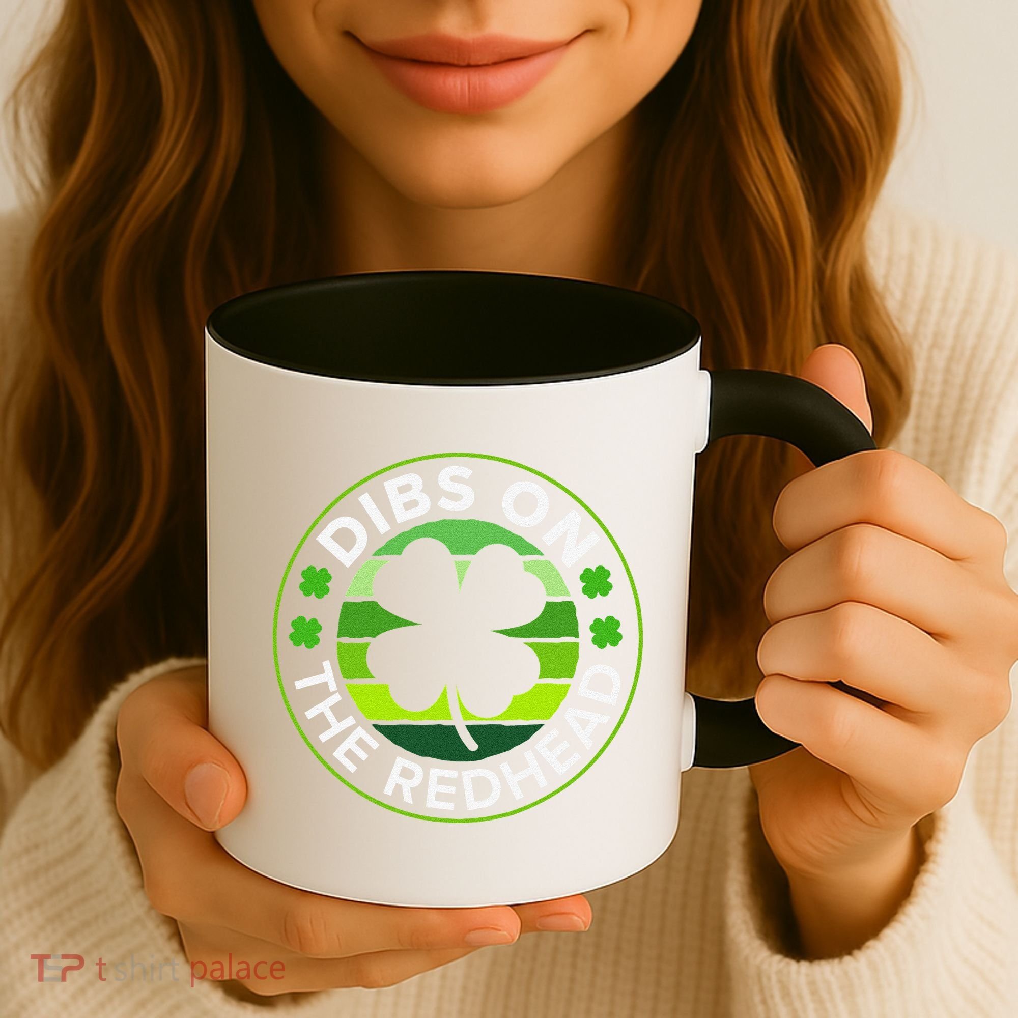 St Patricks Day Funny Irish Dibs On The Redhead Coffee Mug