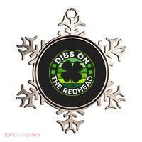 St Patricks Day Funny Irish Dibs On The Redhead Ornament thumb 0