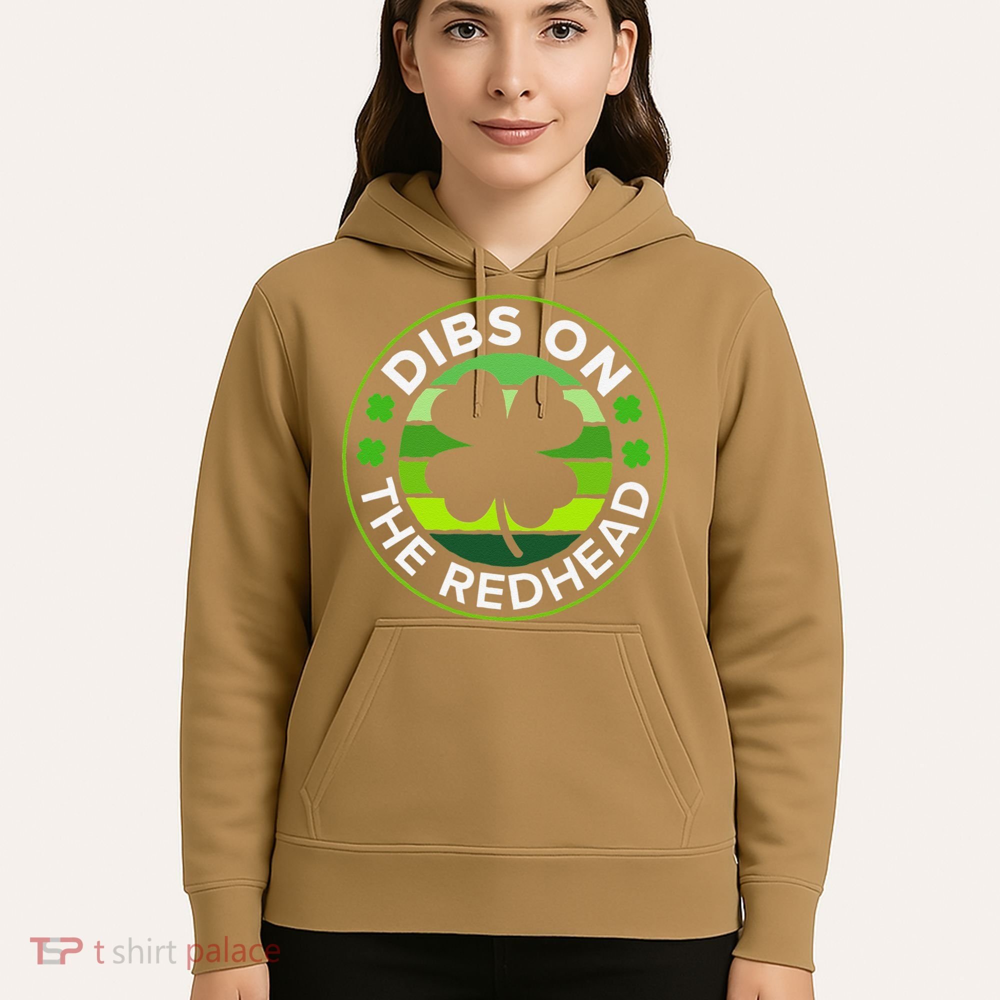 St Patricks Day Funny Irish Dibs On The Redhead Hoodie