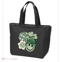 St Patricks Day Retro Smile Disco Party Tote Bag thumb 3