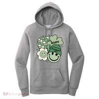 St Patricks Day Retro Smile Disco Party Women's Hoodie thumb 0