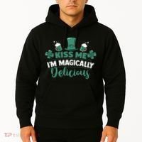 Saint Patrick's Day Shamrock Me I'm Magically Delicious Hoodie thumb 2