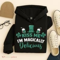 Saint Patrick's Day Shamrock Me I'm Magically Delicious Hoodie thumb 4