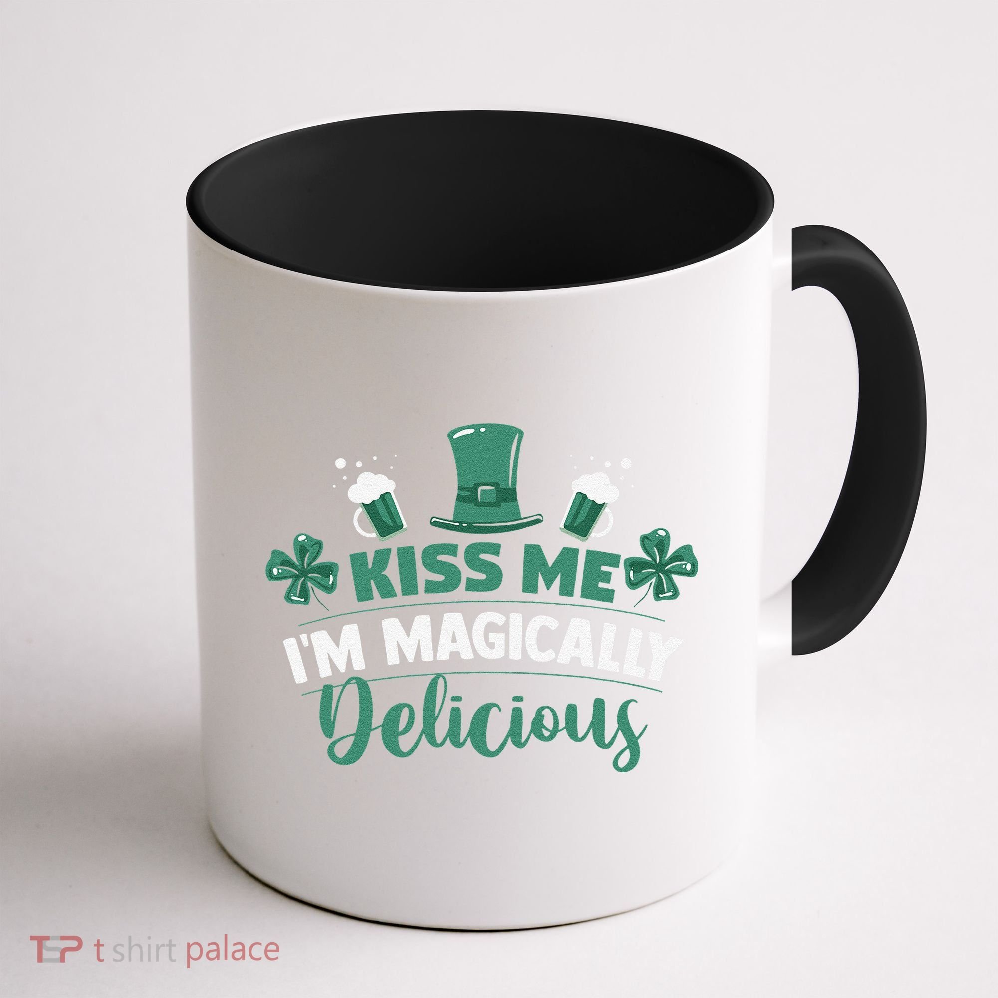 Saint Patrick's Day Shamrock Me I'm Magically Delicious Coffee Mug