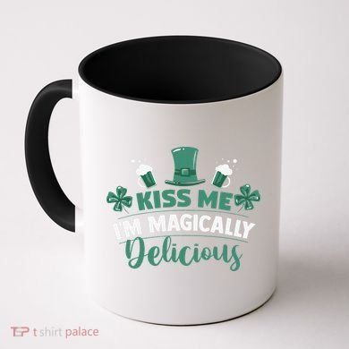 Saint Patrick's Day Shamrock Me I'm Magically Delicious Coffee Mug