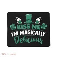 Saint Patrick's Day Shamrock Me I'm Magically Delicious Mousepad thumb 0
