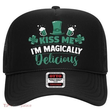 Saint Patrick's Day Shamrock Me I'm Magically Delicious Hat