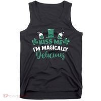 Saint Patrick's Day Shamrock Me I'm Magically Delicious Tank Top thumb 0