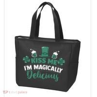 Saint Patrick's Day Shamrock Me I'm Magically Delicious Tote Bag thumb 3