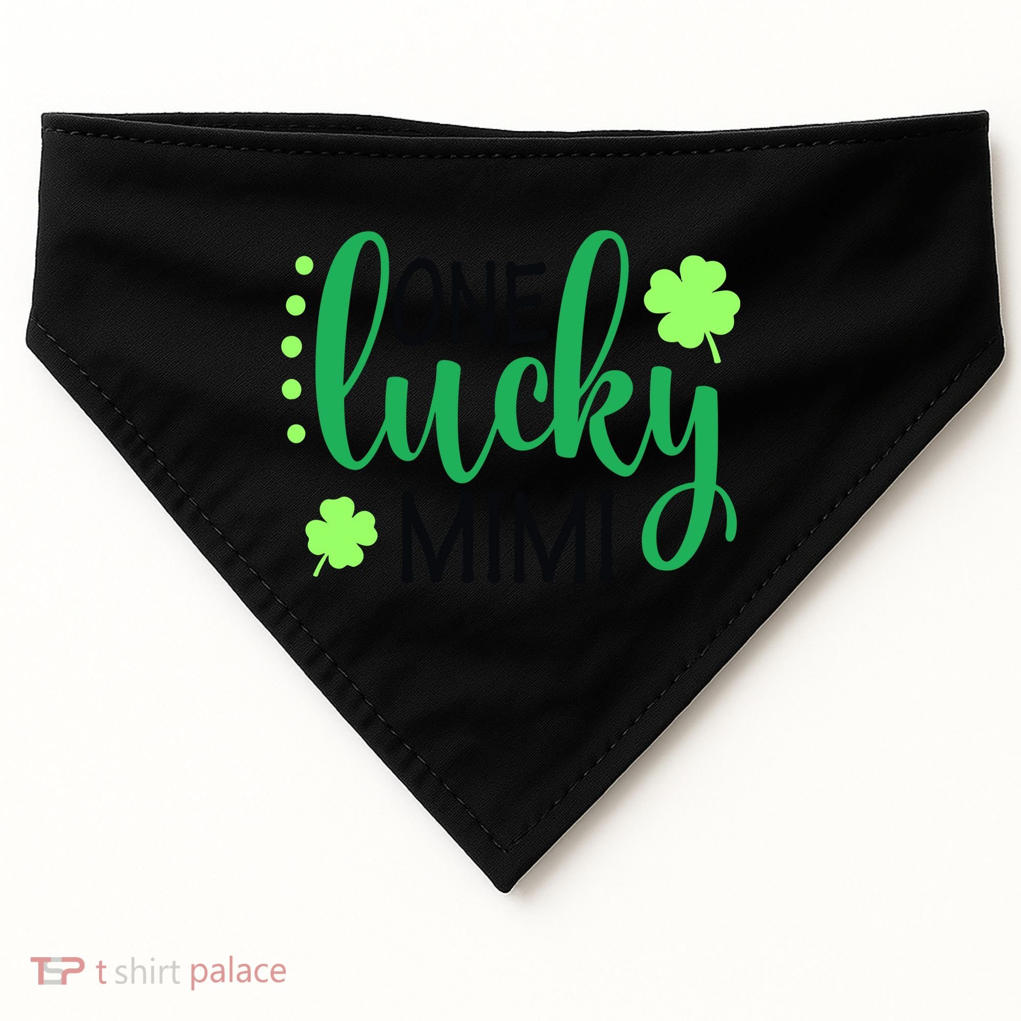 St Patricks Day, Funny St Patricks Day, St Patricks Day Lucky Mimi USA-Made Doggie Bandana