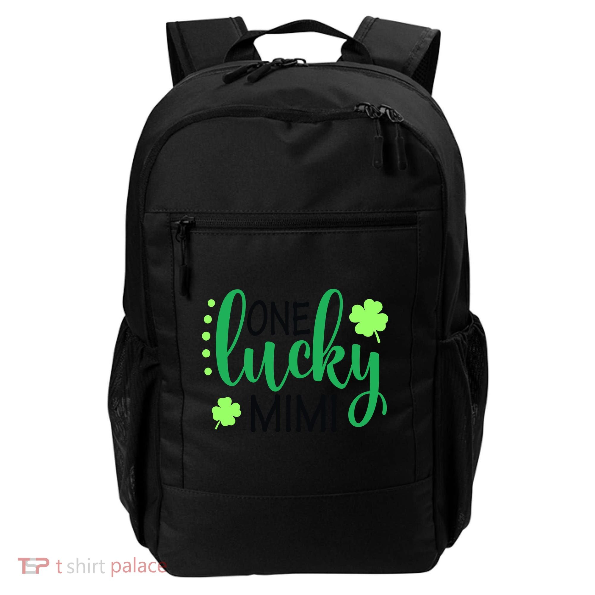 St Patricks Day, Funny St Patricks Day, St Patricks Day Lucky Mimi Backpack