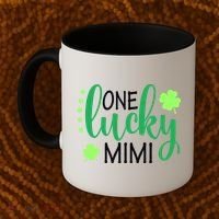 St Patricks Day, Funny St Patricks Day, St Patricks Day Lucky Mimi Coffee Mug thumb 2