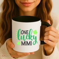 St Patricks Day, Funny St Patricks Day, St Patricks Day Lucky Mimi Coffee Mug thumb 3