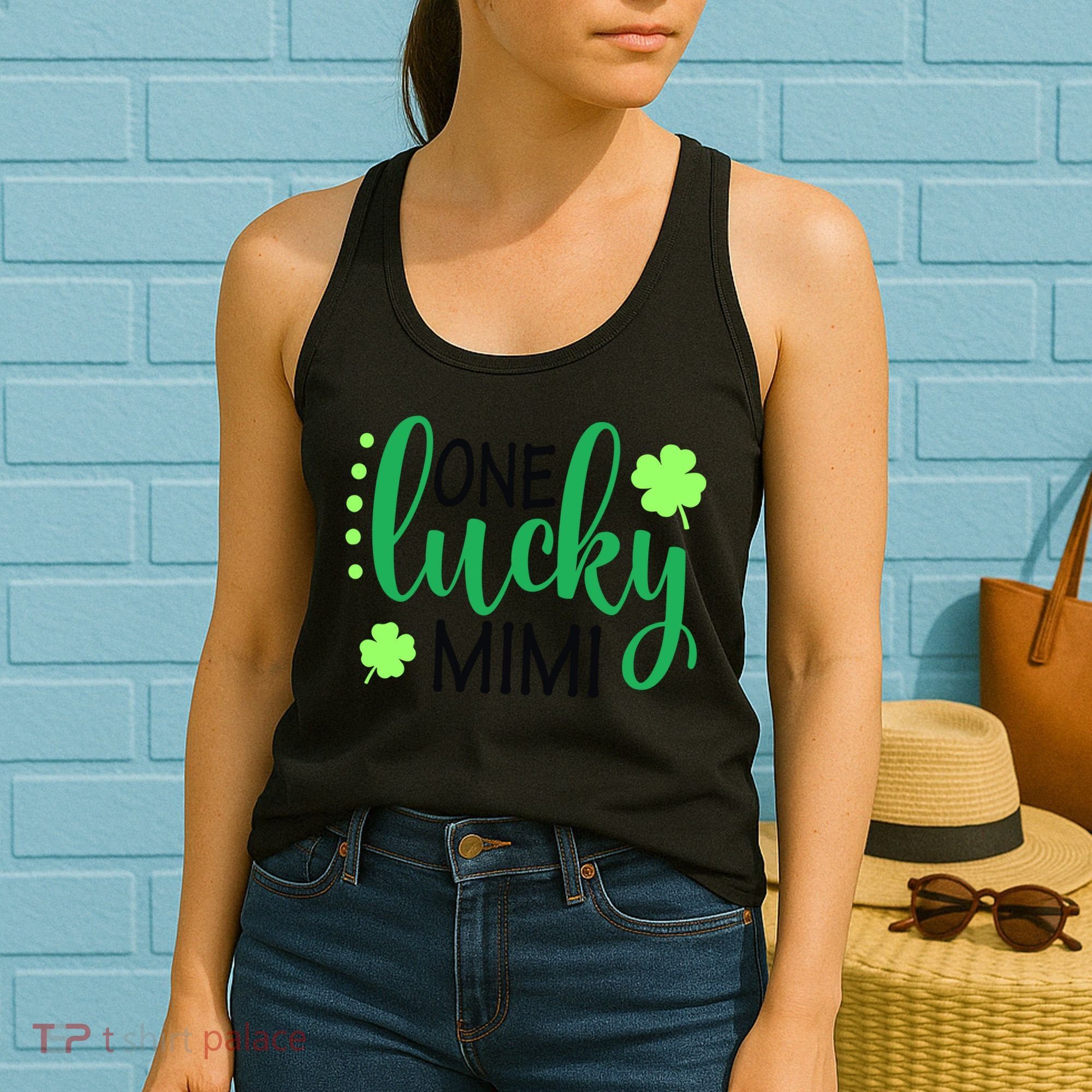 St Patricks Day, Funny St Patricks Day, St Patricks Day Lucky Mimi Women's Tank Top