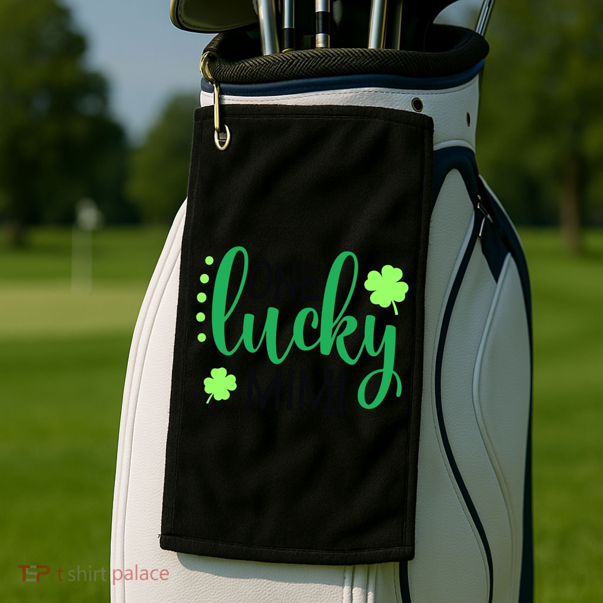 St Patricks Day, Funny St Patricks Day, St Patricks Day Lucky Mimi Golf Towel