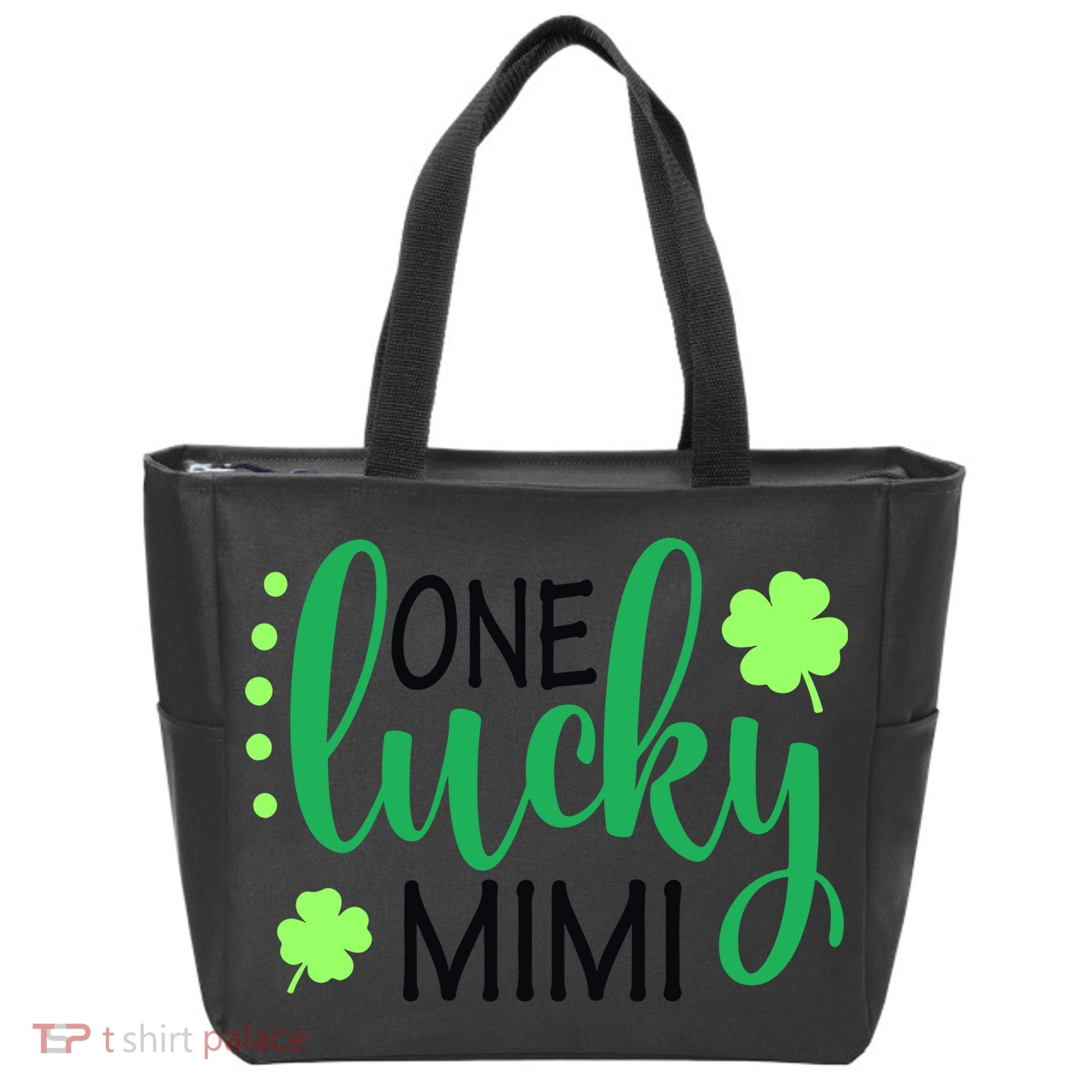 St Patricks Day, Funny St Patricks Day, St Patricks Day Lucky Mimi Tote Bag