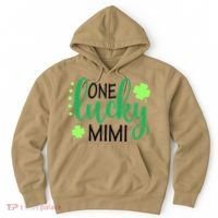St Patricks Day, Funny St Patricks Day, St Patricks Day Lucky Mimi Hoodie thumb 0