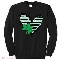 St Patrick's Day Clover Heart Holiday Sweatshirt thumb 0