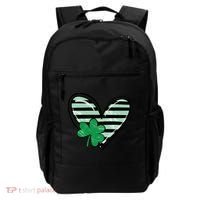 St Patrick's Day Clover Heart Holiday Backpack thumb 0