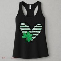St Patrick's Day Clover Heart Holiday Women's Tank Top thumb 3