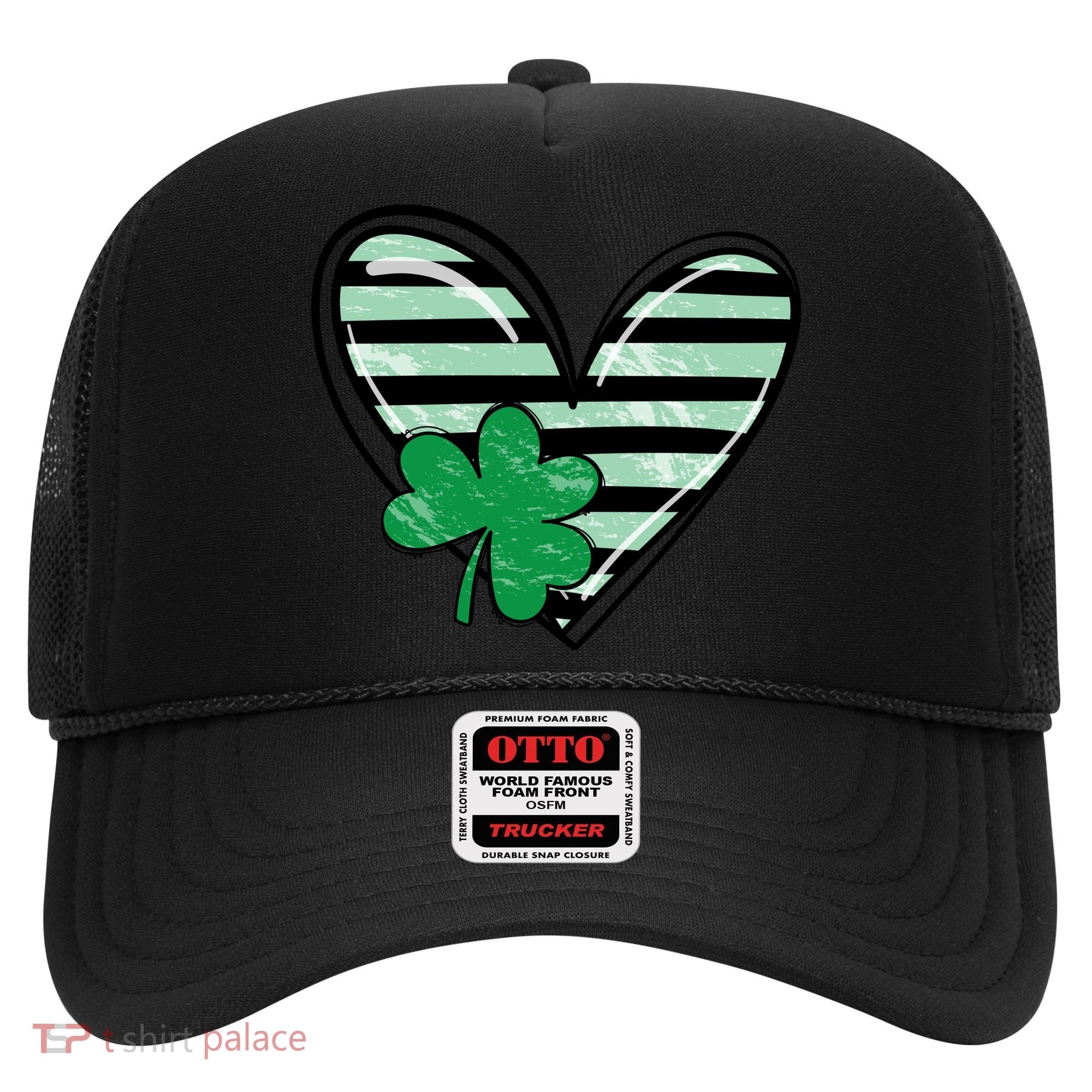 St Patrick's Day Clover Heart Holiday Hat