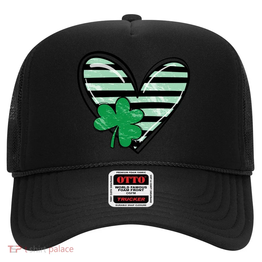 St Patrick's Day Clover Heart Holiday Hat