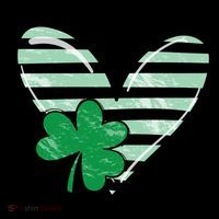 St Patrick's Day Clover Heart Holiday Visor thumb 3