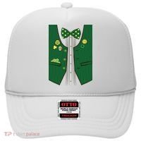 St Patricks Day Lucky Shamrock Vest Costume Hat thumb 0