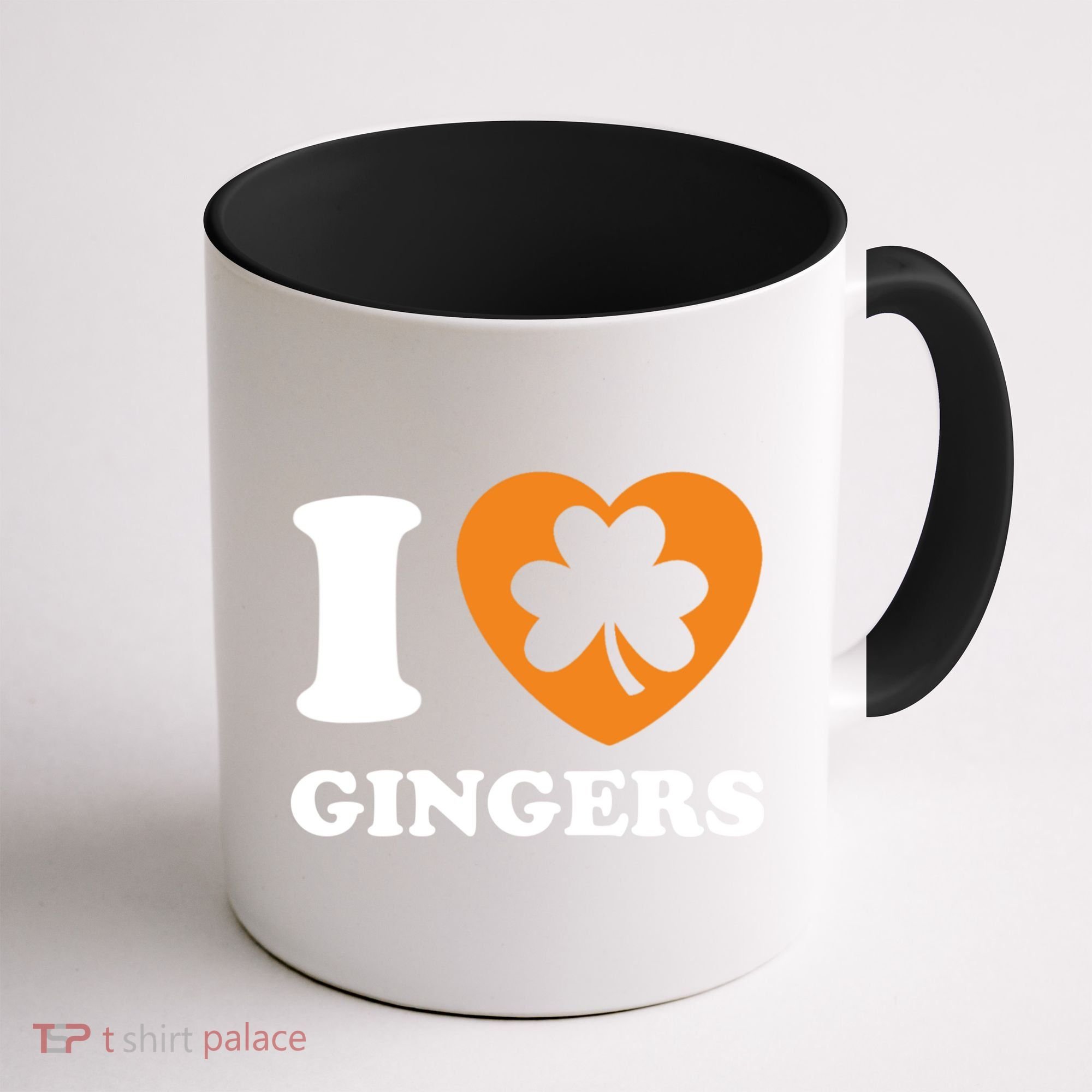 St Patricks Day Ginger Irish Pride I Love Gingers Redhead Coffee Mug