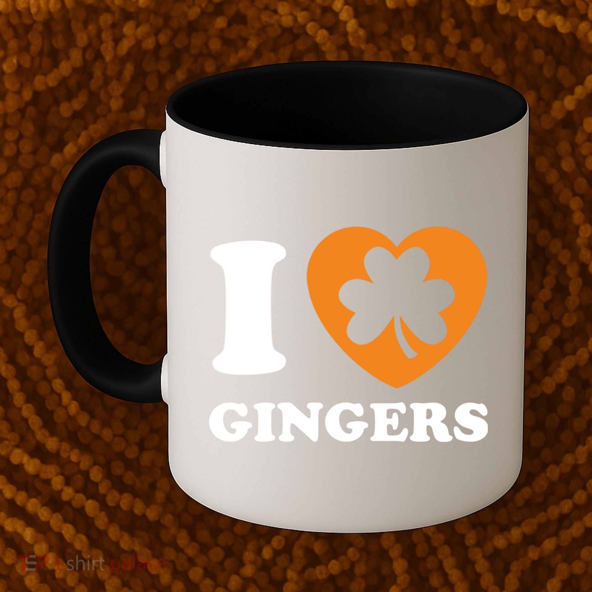 St Patricks Day Ginger Irish Pride I Love Gingers Redhead Coffee Mug