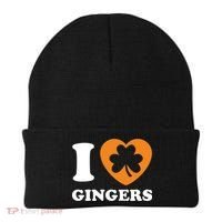 St Patricks Day Ginger Irish Pride I Love Gingers Redhead Beanie thumb 0