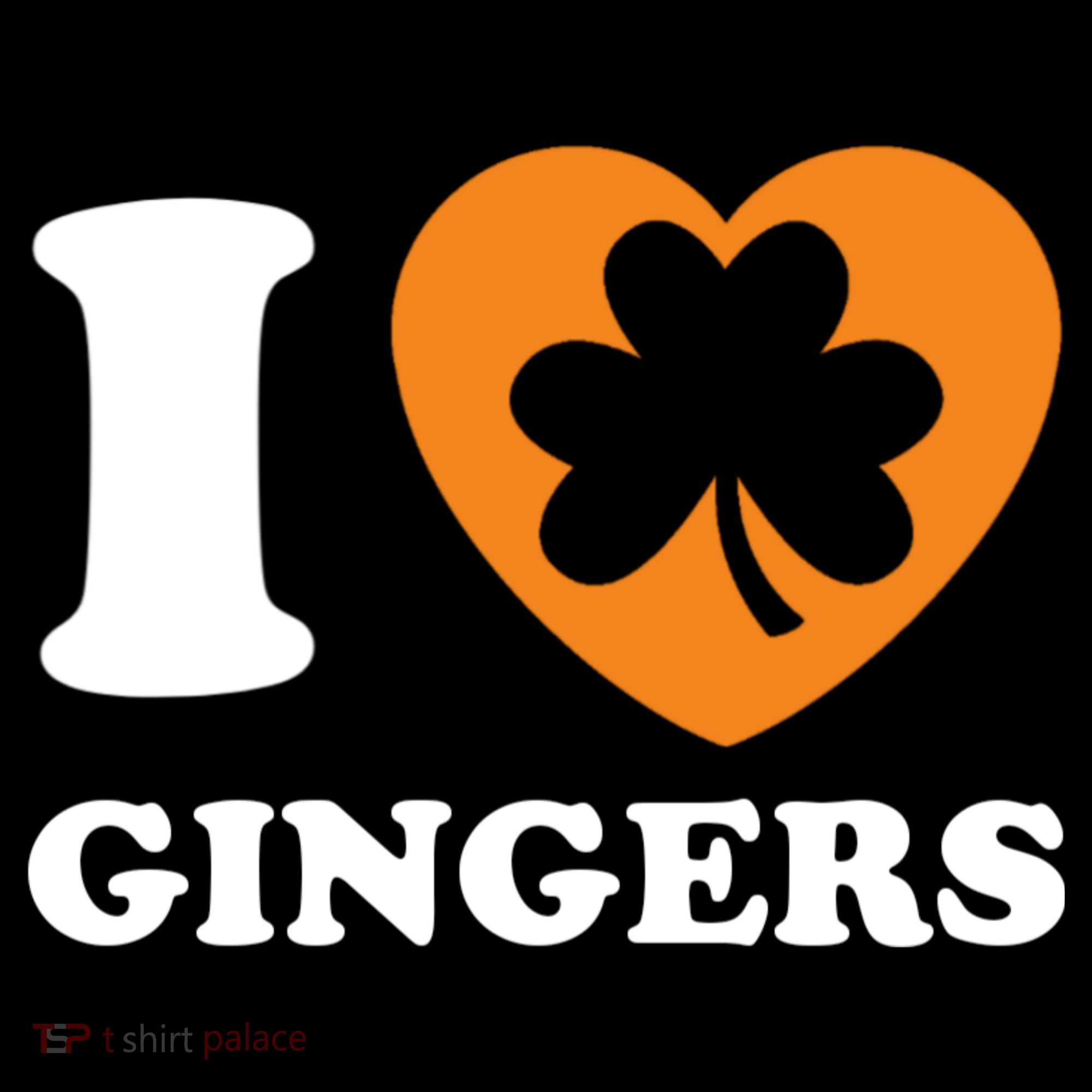 St Patricks Day Ginger Irish Pride I Love Gingers Redhead Women's Tank Top