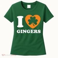St Patricks Day Ginger Irish Pride I Love Gingers Redhead Women's T-Shirt thumb 0