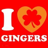 St Patricks Day Ginger Irish Pride I Love Gingers Redhead Santa Hat thumb 1
