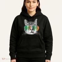 St Patrick's Day Cat Tricks Irish Saint Catty's Shamrock Hoodie thumb 5