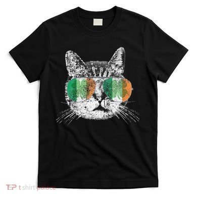 St Patrick's Day Cat Tricks Irish Saint Catty's Shamrock T-Shirt