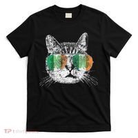 St Patrick's Day Cat Tricks Irish Saint Catty's Shamrock T-Shirt thumb 0