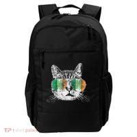 St Patrick's Day Cat Tricks Irish Saint Catty's Shamrock Backpack thumb 0