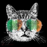 St Patrick's Day Cat Tricks Irish Saint Catty's Shamrock Bucket Hat thumb 4