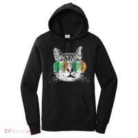 St Patrick's Day Cat Tricks Irish Saint Catty's Shamrock Women's Hoodie thumb 0