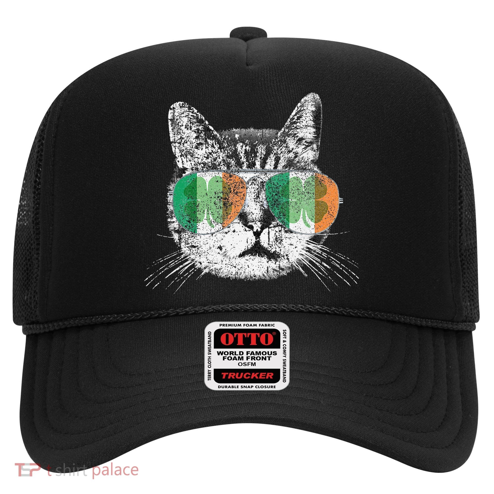 St Patrick's Day Cat Tricks Irish Saint Catty's Shamrock Hat